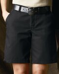 Women's Plain Front 8" Shorts